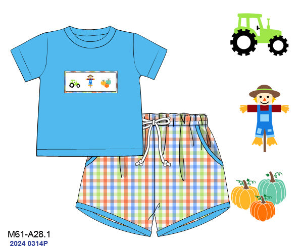 Fall Harvest Shortie Set