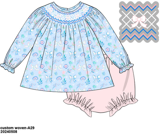 PRE-ORDER 38 Hello 2026: Amora's Flora Bloomers Set (ETA: November to KS then to customers)