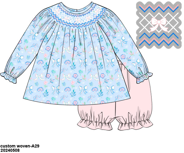 RTS KS Winter: Amora Bubble Shorts Set (ships in 3-5 business days)