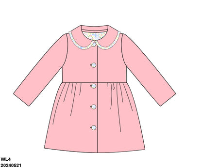 RTS KS Winter: Pink and Chic Peacoat (ships in 3-5 business days)