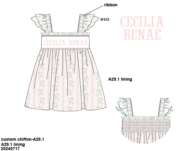 Katherine's Floral Dress - MAMA'S GIRL