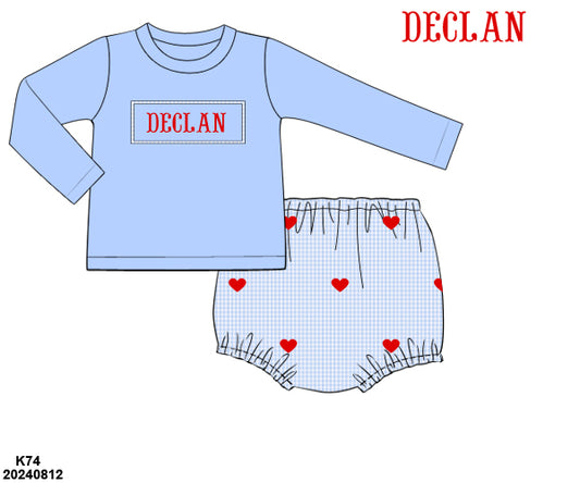 PRE-ORDER 39 Winter & More: Love You XO Much Diaper Set (ETA: December to KS then to customers)