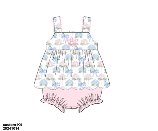 PO 29 EXTRAS RTS: Kristin's Floral Skirted Bubble (ships in 3-5 business days)