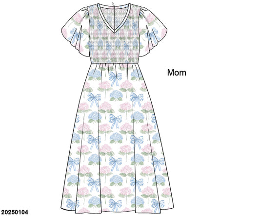 PO 29 EXTRAS RTS: Kristin's Floral Floral Mom Dress (ships in 3-5 business days)