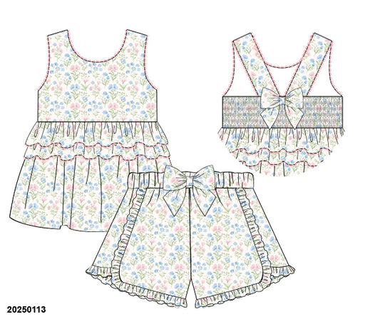 PO 46 CHARACTERS & MORE: Secret Garden Shorts Set (ETA: late June to customers)