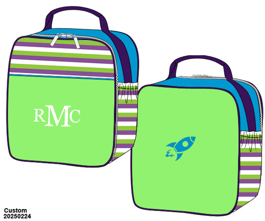 RTS PO 45 BACK TO SCHOOL: Space Hero Backpack + Lunch Box - no monogram (ships out in 3-5 days)