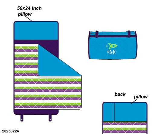 PO 45 BACK TO SCHOOL: Space Hero Nap Mat (ETA: June to customers)