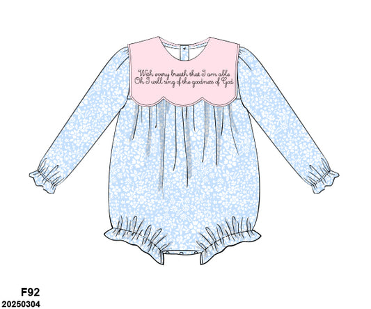 PRE-ORDER 39 Winter & More: Goodness of God Floral Bubble (ETA: December to KS then to customers)
