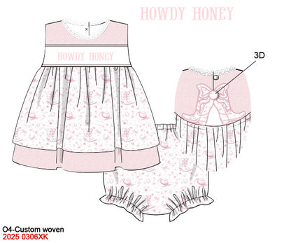 PRE-ORDER 38 Hello 2026: Howdy Honey Bloomers Set (ETA: November to KS then to customers)