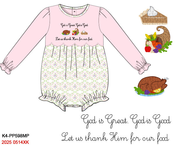PRE-ORDER 35 LAST OF FALL: God Is Great, God Is Good Pink Bubble (ETA: SEPTEMBER to customers)