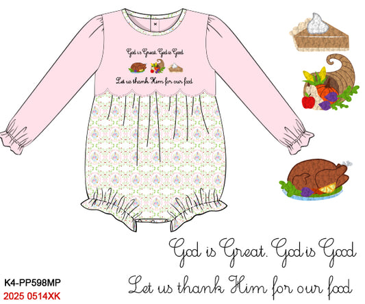 PRE-ORDER 35 LAST OF FALL: God Is Great, God Is Good Pink Bubble (ETA: SEPTEMBER to customers)