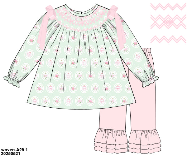 PRE-ORDER 37 LAST OF CHRISTMAS: Eloise Pants Set (ETA: October to customers)