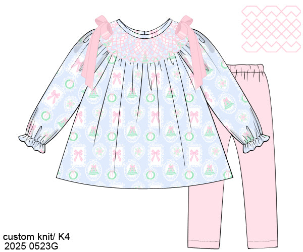 PRE-ORDER 36 CHRISTMAS PART ONE: Noelle Leggings Set (ETA: October to customers)