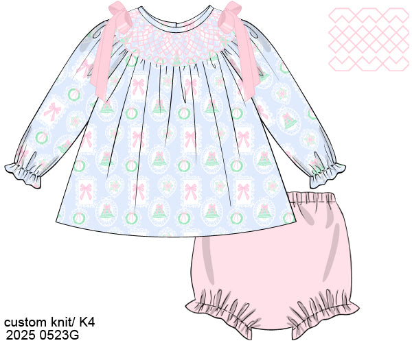 PRE-ORDER 36 CHRISTMAS PART ONE: Noelle Bloomers Set (ETA: October to customers)