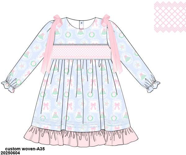 PO 50 CHRISTMAS PART ONE: Noelle Dress (ETA late September to customers)
