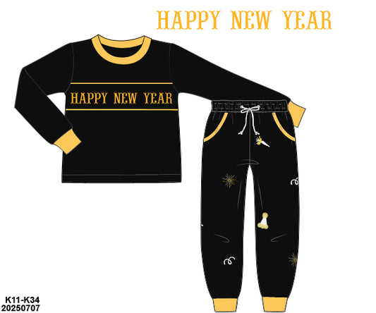 [WHOLESALE] PRE-ORDER 38 Hello 2026: New Year’s Day Joggers Set (ETA: November to KS then to customers)