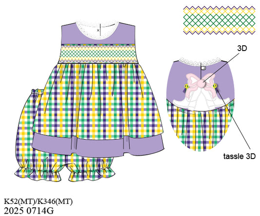 PRE-ORDER 39 Winter & More: Life of the Mardi Bubble Shorts Set (ETA: December to KS then to customers)