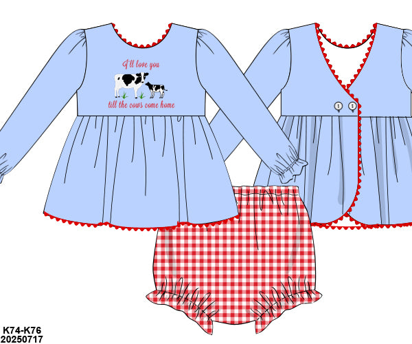 PRE-ORDER 39 Winter & More: Till The Cows Come Home Bloomers Set (ETA: December to KS then to customers)