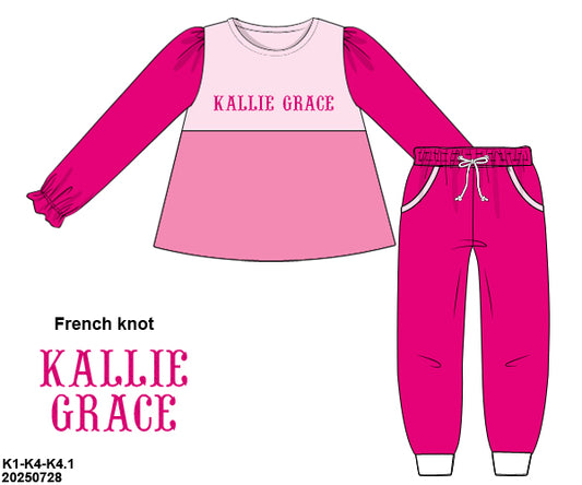 PRE-ORDER 39 Winter & More: Pink Colorblock Winter Set (ETA: December to KS then to customers)