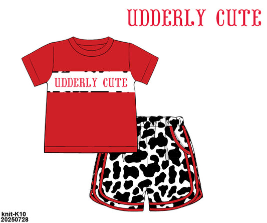 PO 46 CHARACTERS & MORE: Udderly Cute Shorts Set (ETA: late June to customers)