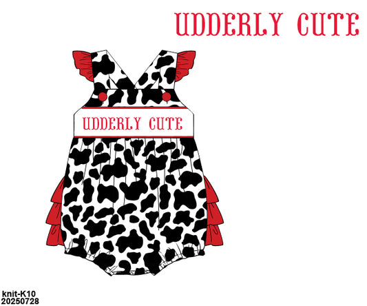 PO 46 CHARACTERS & MORE: Udderly Cute Ruffled Bubble (ETA: late June to customers)