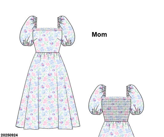 PRE-ORDER 42 Mother's Day: Lilac Dreams Mom Dress (ETA March to KS then to customers)