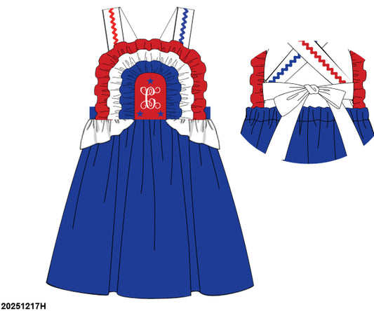 RTS EXTRA: RWB Dress (no monogram)