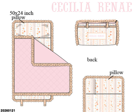 PO 45 BACK TO SCHOOL: Pretty As A Peach Nap Mat (ETA: June to customers)