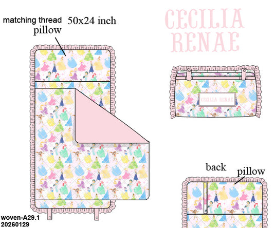 PO 45 BACK TO SCHOOL: Fit for a Princess Nap Mat (ETA: June to customers)