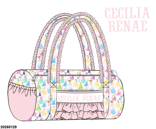 PO 45 BACK TO SCHOOL: Fit for a Princess Duffel Bag (ETA: June to customers)