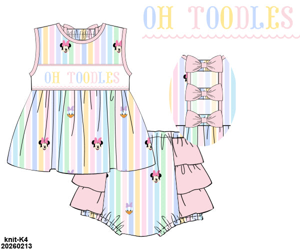 Pre-Order 54 Magical Mouse: Say Cheers Bloomers Set (ETA January to KS then to customers)