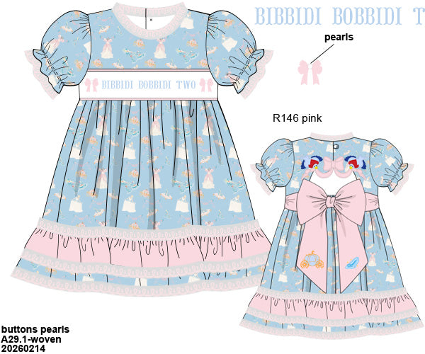 PO 48 FALL ONE: BIBBIDI BOBBIDI Dress (ETA: late August to customers)