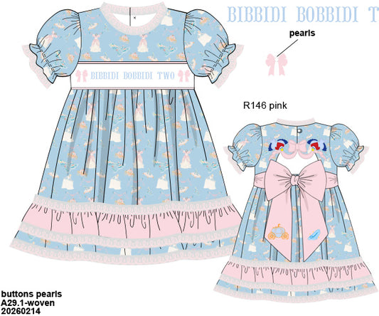 PO 48 FALL ONE: BIBBIDI BOBBIDI Dress (ETA: late August to customers)