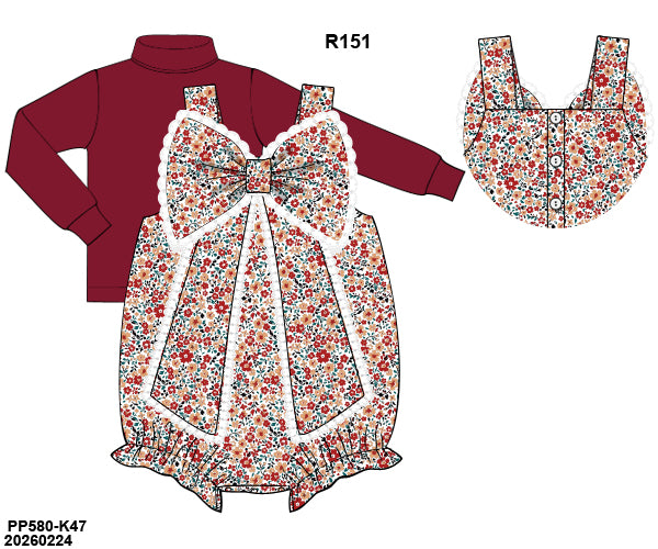 PO 49 FALL FINALE: Ember Floral Bubble (ETA: late August to customers)