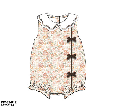 RTS FALL ONE: Amber Floral Bubble (ships out in 3-5 business days)