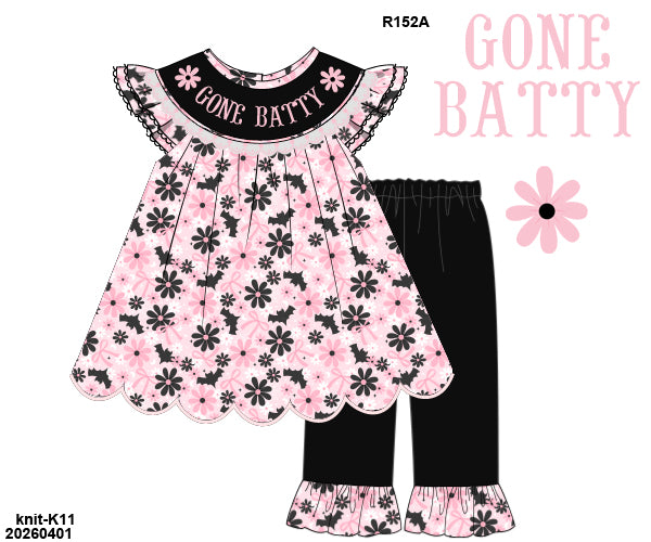 PO 49 FALL FINALE: GONE BATTY Pants Set (ETA: late August to customers)