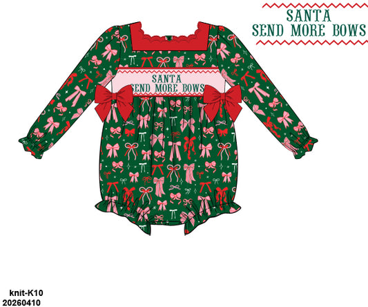PO 50 CHRISTMAS PART ONE: Send More Bows Bubble (ETA late September to customers)