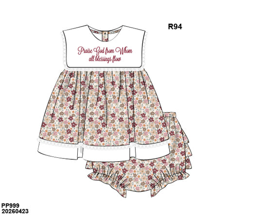 PO 49 FALL FINALE: Praise God Bloomers Set (ETA: late August to customers)