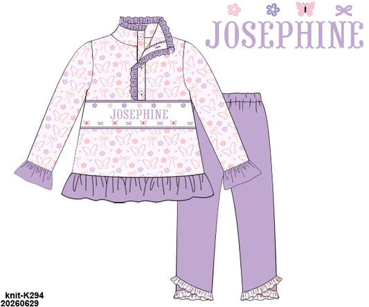 PO 53 VALENTINE: Garden Fairies Leggings Set (ETA late December to KS then to customers)