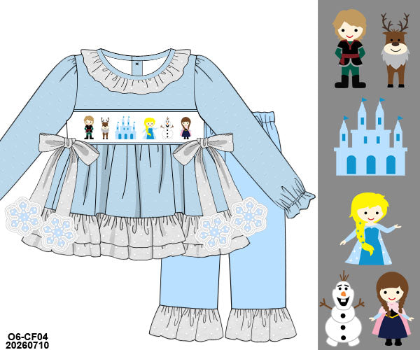 PO 52 MAGICAL WINTER: Ice Palace Pants Set (ETA late November to customers)