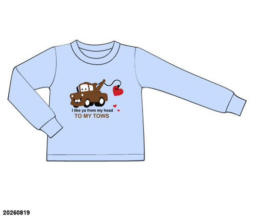 PO 53 VALENTINE: Tow-Tally Cute Shirt Only (ETA late December to KS then to customers)