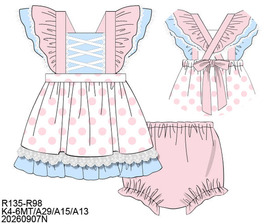 Pre-Order 52.5: Miss Peep Bloomers Set (ETA mid-November to customers)