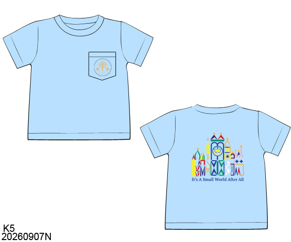 Pre-Order 54 Magical Mouse: Small World Shirt Only (ETA January to KS then to customers)