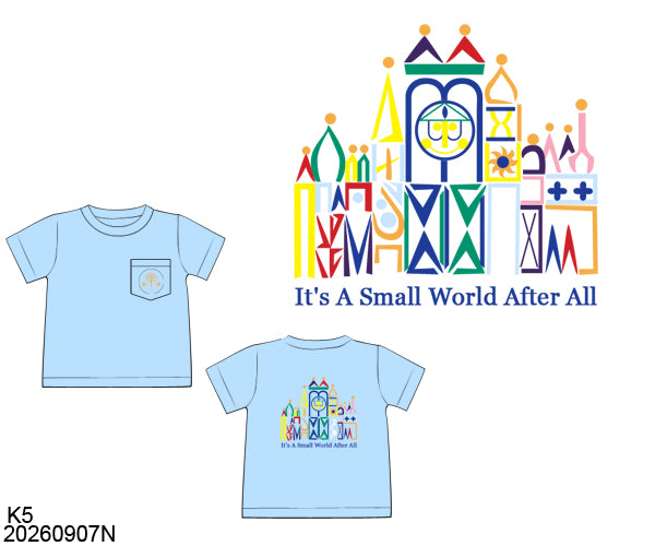 Pre-Order 54 Magical Mouse: Small World Shirt Only (ETA January to KS then to customers)