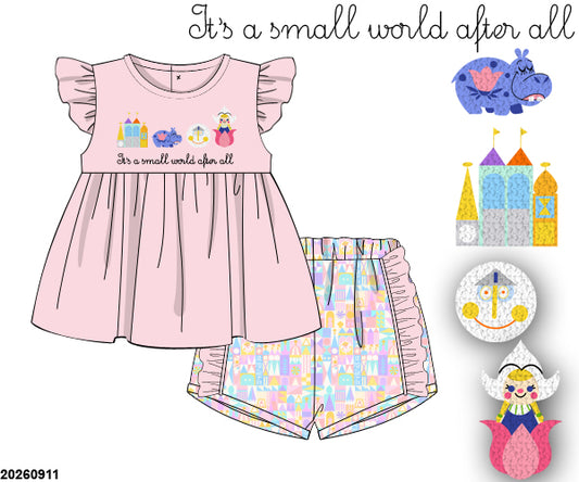 Pre-Order 54 Magical Mouse: Small World Shorts Set (ETA January to KS then to customers)