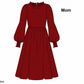 PO 51 LAST OF CHRISTMAS: Winter Berry & Velvet Dreams Mom Dress (ETA late October to customers)