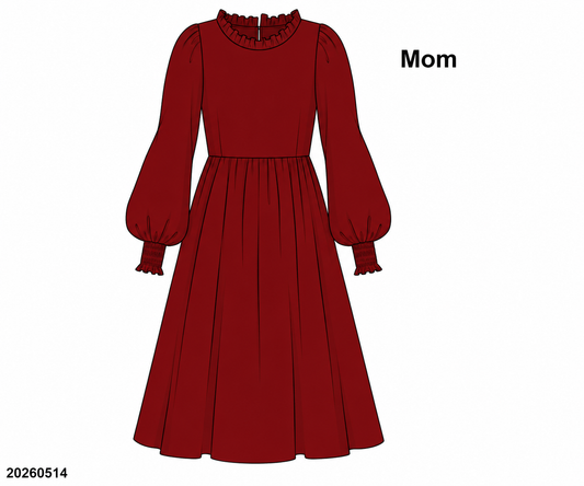 PO 51 LAST OF CHRISTMAS: Winter Berry & Velvet Dreams Dress (ETA late October to customers)