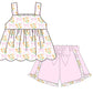 Sweet Pumpkin Shorts Set (ships in 3-5 business days)