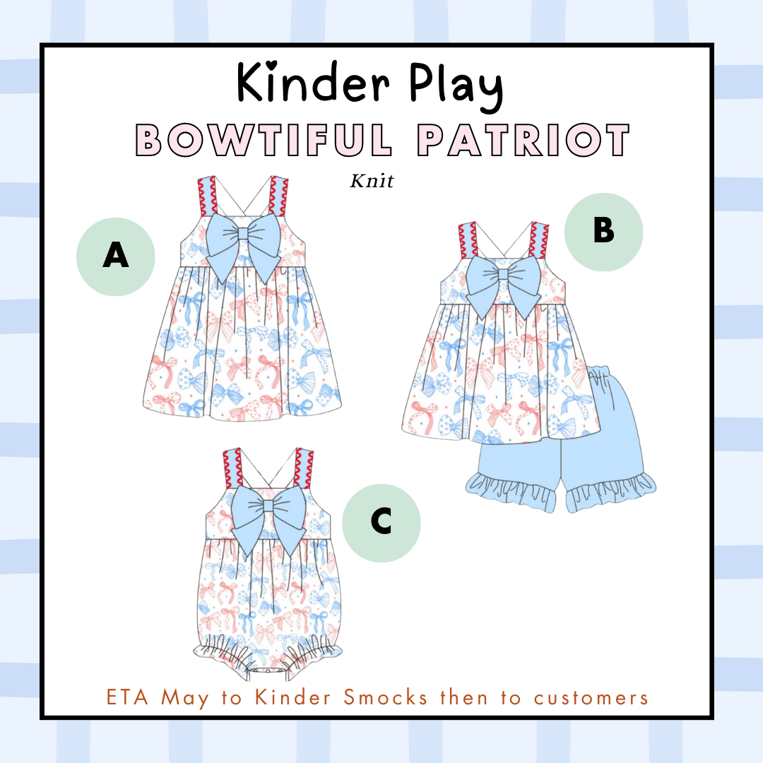 Kinder Play PO 2: Bowtiful Patriot (ETA: May to KS then to customers)