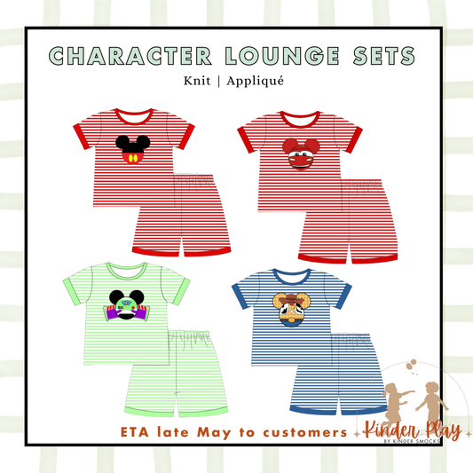RTS Kinder Play PO 3: Character Lounge Sets (ships out in 3-5 business days)